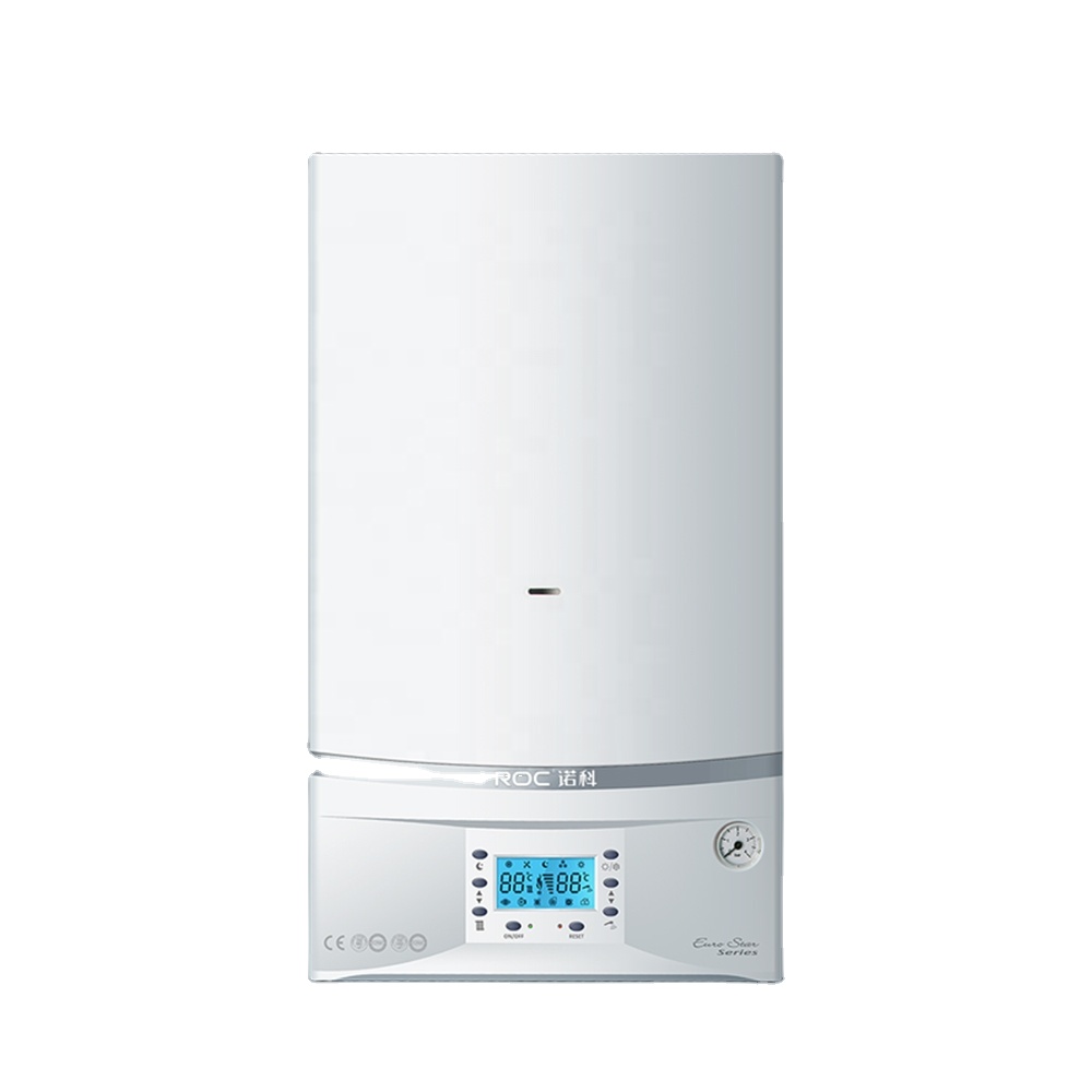 CE Certified Wall Hung Water Heater Combi Gas Boiler 18 KW 24 KW 27 KW for Home Intelligent Control