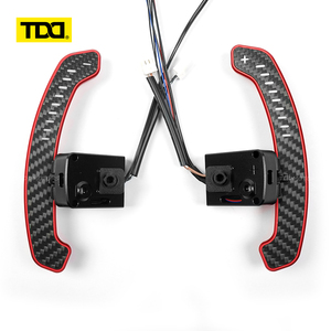 TDD LED Magnetic Carbon Fiber Paddle Shifters For Nissan 400Z GTR R35 Steering <b>Wheel</b> Paddle Shifters - Product Image 1