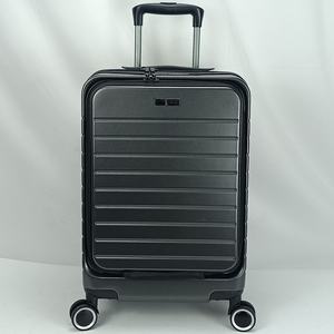 Luxury Boarding Suitcase Spinner Wide <b>Trolley</b> Front-Opening Accessible Luxury Case Mid-Mounted Extended <b>Trolley</b> Large - Product Image 2