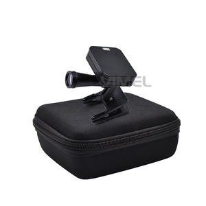 ไฟส่องตรวจทางทันตกรรมแบบไร้สายแม่เหล็กพกพา 5 วัตต์ แบบหนีบแว่นตา สำหรับการผ่าตัดและตรวจโรค พร้อมแบตเตอรี่คู่ สำหรับแพทย์หู คอ จมูก - Product Image 2