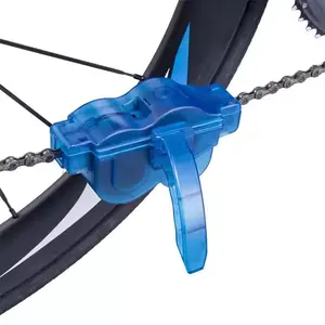 Kit de limpeza de corrente de bicicleta, kit de limpeza rápida de corrente de borracha para ciclismo, kit de limpeza para acessórios de bicicleta