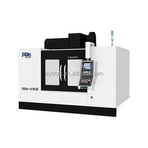 FANUC Syntec denetleyici CNC makinesi 3 eksen CNC işleme makinesi TDV1160 dikey tip CNC işleme makinesi uygun fiyat