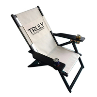 Chaise de salon pliante en bois de pin Chaise de plage en bois Chaises réglables en bois de hêtre