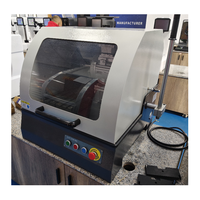 Manual Metallographic Cutting Machine Manual Specimen Cutter 80mm Max Diameter Material Analysis Laboratory QC Quality Control