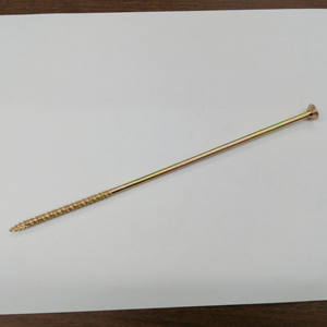 Vis autotaraudeuses à tête Torx en acier zingué jaune sur mesure, filetage partiel, pour le bois, longueur 220 mm - Product Image 3