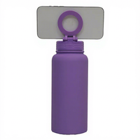 Termo de Acero Inoxidable 304 con Aislamiento al Vacío y Soporte Magnético para Teléfono, Botella de Agua para Deportes al Aire Libre, Venta al Por Mayor