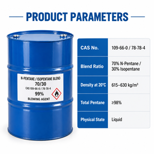 Mezcla de N-Pentano e <span class=keywords><strong>Isopentano</strong></span> 70/30 Directo de Fábrica CAS 109-66-0 78-78-4 99% Agente de Expansión para Espuma Rígida de PU Suministro Estable - Product Image 2