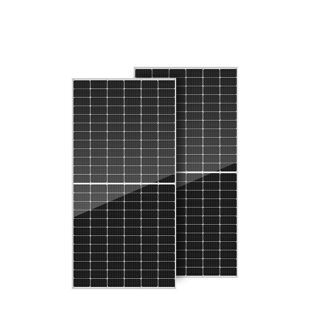 High Quality 500w 550w N-type 600w PV Module Black Frame Double Glass 182mm Topcon Half Cells Roof System Mono Solar Panel