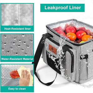 Free sample Wine 840D Custom Color Logo Hiking TPU Coolers Cans Portable Soft Sided Insulated Cooler Bag with TPU Coolers - Product Image 2