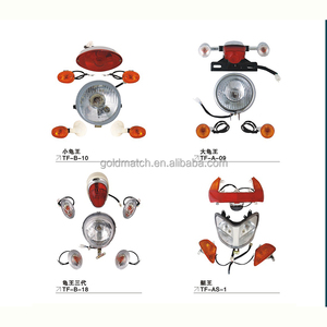 Đèn Xe Máy Đèn Pha Xe Máy Đèn Báo Rẽ LED Màu Hổ Phách Đèn Pha Sửa Đổi Cho Gy100 AX100 YAMAHA Y15ZR Vv - Product Image 4