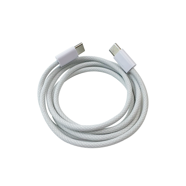 Elegant White Type-C Charging Cable 120cm USB-C for Mobile Phone 3A Fast Charge