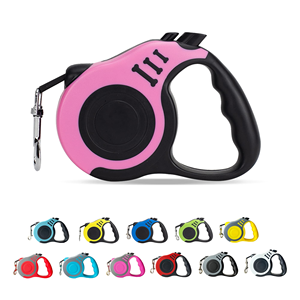 Personalized 5m Retractable Automatic Dog <b>Harness</b> Reflective Bone Design Solid Plastic Telescopic Leash Ribbon Eco-friendly - Product Image 6
