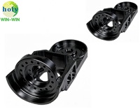 Pièces en aluminium usinées CNC d'origine, pièces en alliage anodisé pour bras robotiques ou kits de robots et pièces de rechange, service personnalisé
