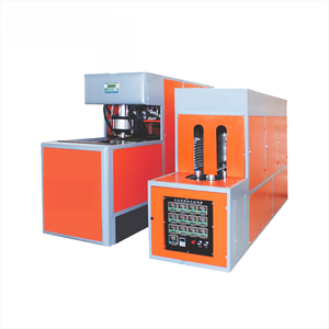 Customized semi-automatic <b>bottle</b> blowing machine for PET plastic <b>bottles</b>. Suitable for beverage and <b>water</b> plants. - Product Image 2
