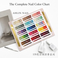 Ensemble de vernis à ongles en gel UV 135 couleurs/sets OEM ODM rose, violet, vert, haute qualité, vernis à ongles en gel à retirer par trempage, végan, non toxique