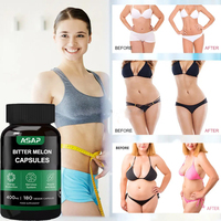 Capsules d'extrait de melon amer Detox Supplément 600mg Capsules de melon amer