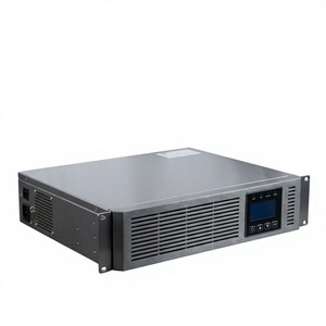 Rackmount <b>UPS</b> Enclosure Metal Housing Dual Frequency <b>Power</b> <b>Supply</b> Cabinet for Security Monitoring - Product Image 4