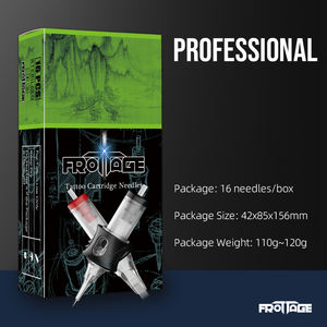 Cartuchos Profesionales para Tatuaje Frottage 1201-1215RL/<span class=keywords><strong>RS</strong></span>/CM/M1/RLT Desechables con Aguja de Tatuaje 316 y Soporte para Dedos - Product Image 3