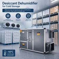 Déshumidificateur industriel à séchage rapide avec rotor Proflute pour applications pharmaceutiques en salle blanche