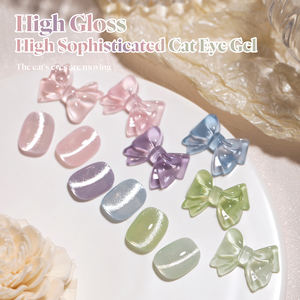 Miss Gooey Hema Gratis Cat kuku mata kucing pemoles Gel pabrik OEM/ODM Set kustom logo merek Uv Cat kuku Gel perlengkapan Salon - Product Image 4