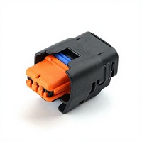 Conector Hembra Automotriz Impermeable IP67 de 3 Pines para Cableado de Sensor de Velocidad de Rueda y Bobina de Encendido de Automóvil