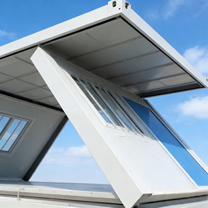 Maison conteneur pliable modulaire en acier préfabriquée de type Z, la plus populaire, pour usage hôtelier - Product Image 6