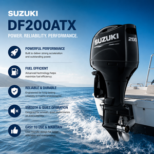 <span class=keywords><strong>Moteur</strong></span> hors-bord marin Suzuki 200 CV DF200ATX 4 temps 4 cylindres, double et triple, pour <span class=keywords><strong>bateau</strong></span> de pêche et <span class=keywords><strong>bateau</strong></span> de travail - Product Image 3