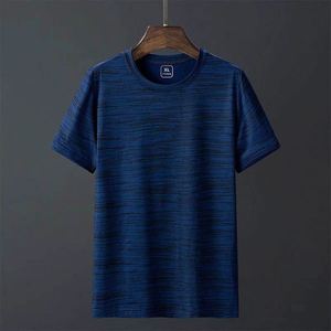 T-shirt d'été à manches courtes pour hommes-Top de sport décontracté à séchage rapide-Loose Stretch Plus Size-Respirant et confortable - Product Image 3