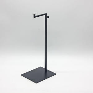 High-end Negozio di <span class=keywords><strong>Abbigliamento</strong></span> D 7-a forma di Oro Rosa Nero di Affari degli uomini di Sacchetto di Vendita Al Dettaglio di Promozione Rack, borsa delle signore del Metallo Del Banco di mostra - Product Image 4