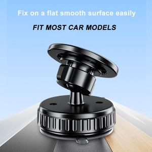 Soporte Magnético Antideslizante para Teléfono de Coche con Rotación de 360° y Diseño Flexible para Tablero y Parabrisas, Mini Soporte Portátil - Product Image 2