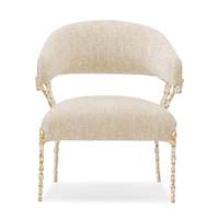 Tissu simple paresseux canapé chaise pour la maison métal velours fauteuil loisirs Accent chaises meubles salon moderne laiton créativité
