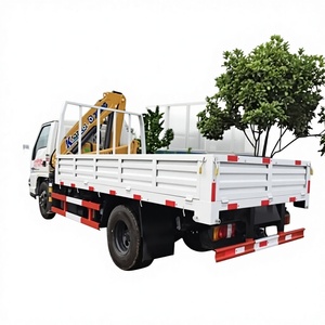 Grúa Plegable JMC4x2 de 5 Toneladas, Grúa para Camión Diésel de 360 Grados °   Grúa hidráulica telescópica giratoria de 2 toneladas para camión, <span class=keywords><strong>precio</strong></span> de fábrica - Product Image 4