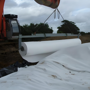 <span class=keywords><strong>Bâche</strong></span> en PEHD pour l'irrigation agricole, les réservoirs, les bassins de pisciculture, les bassins de traitement des eaux usées, épaisseur 45 mil (0,5 mm, 1,0 mm), géomembrane PEHD pour l'agriculture - Product Image 3