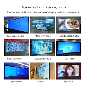 Trong nhà <span class=keywords><strong>4</strong></span>-Panel <span class=keywords><strong>LCD</strong></span> video tường quảng cáo displayer cho trung tâm mua sắm cửa hàng bán lẻ thang máy Áp phích kỹ thuật số SDK chức năng - Product Image 5