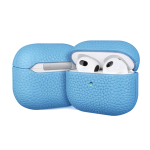 Étui de protection en cuir premium entièrement enveloppant pour écouteurs, personnalisable en gros, pour <span class=keywords><strong>AirPods</strong></span> Pro 2 / <span class=keywords><strong>AirPods</strong></span> Pro 3 - Product Image 2