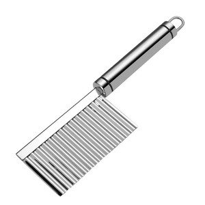 304 Stainless Steel Serrated Potato Knife Thickened Multi Functional Wavy Blade Kitchen Cutter For French Fries Vegetable - Product Image 5