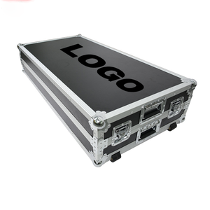 Flight Case Pieghevole Personalizzato per Attrezzatura da <span class=keywords><strong>DJ</strong></span> con Funzione di Tavolo e Vassoio per Laptop in Lega di Alluminio Comodo Stampato su Misura OEM - Product Image 2