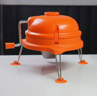 Commerciële plastic groente- en fruit snijmachine, groentesnijder, tafelmodel, voor restaurants, catering, voedselverwerking, fabrieken