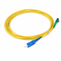 Câble de raccordement en fibre optique monomode G652A2 9/125um 2.0mm SC/UPC vers LC/APC pour FTTH