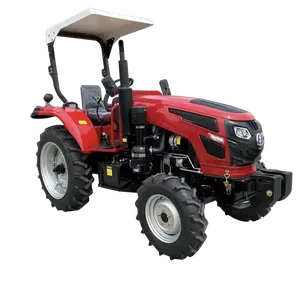 China Factory Supply Agriculture Machine with Farm implement Mini 4x4 Wheeled Tractors for Farming with High Quality