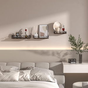 3 Pack Small Floating Book <strong>Plant</strong> Shelves for Bedroom Kid Room Moon Phase <strong>Wall</strong> <strong>Shelve</strong> - Product Image 3