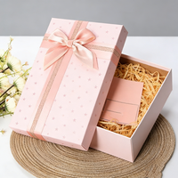 Boîtes en papier biodégradables personnalisées en gros avec couvercle et base pour l'emballage de chapeaux, foulards, jouets, boutiques
