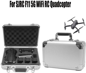 Étui de protection rigide portable en aluminium pour <span class=keywords><strong>SJRC</strong></span> <span class=keywords><strong>F11</strong></span> Pièces détachées et accessoires d'avion pour FPV Drone UAV Premium - Product Image 5