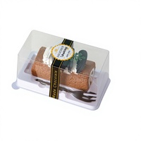 Gâteau au fromage orange et jaune d'œuf salé, cuite au four, emballage transparent en PET, barre de fromage dorée, petite pâtisserie occidentale, mousse