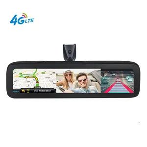 4 voies wifi 4 caméras enregistrement 4G dash cam DVR avec wifi hotspot moniteur à distance 360 vue panoramique GPS android 9.0