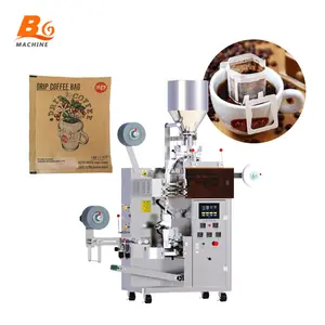 Automatic Double Chamber Filter Flower Bag Tea drip coffee powder Packaging Packing Machine