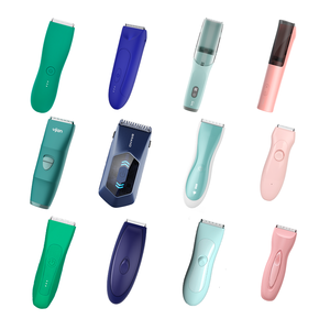 Recortadores de pelo corporal Personalización de marca Peluqueros corporales Afeitadora eléctrica Clipper para hombres Bikini púbico Hombres Ingle BallTrimmer - Product Image 1