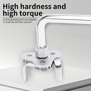 <span class=keywords><strong>3</strong></span>/8 Zoll Vierkant antrieb Hoch leistungs ölfilter schlüssel Universal Einstellbarer Auto ölfilter Ausbau Handwerkzeug Chrom für DIY Grader - Product Image 3