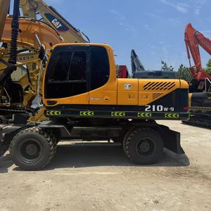Excavatrice HYUNDAI 210W-9, 90% neuve, d'origine coréenne, certifiée EPA CE, excavatrice HYUNDAI 210W-9, excavatrice 210W-9 - Product Image 4
