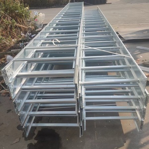 Nhà máy cung cấp lớn span ngoài trời mạ kẽm Cáp thang khay loại rắn - Product Image 2
